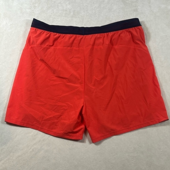 Rhone XXL Athletic Shorts Amber Red Stretch Performance Wicking EUC - Picture 9 of 10